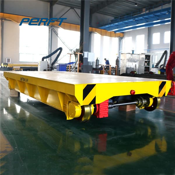 Outdoor Electric Flat Cart For Foundry Environment